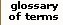 glossary of terms